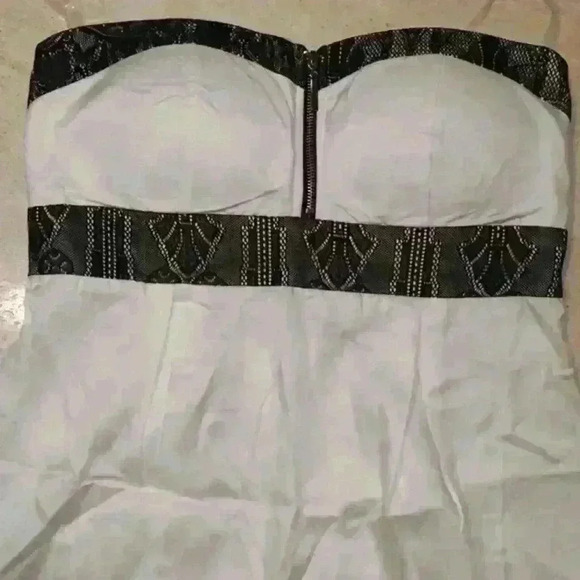 Lace lined Tube top Dress - Picture 3 of 4